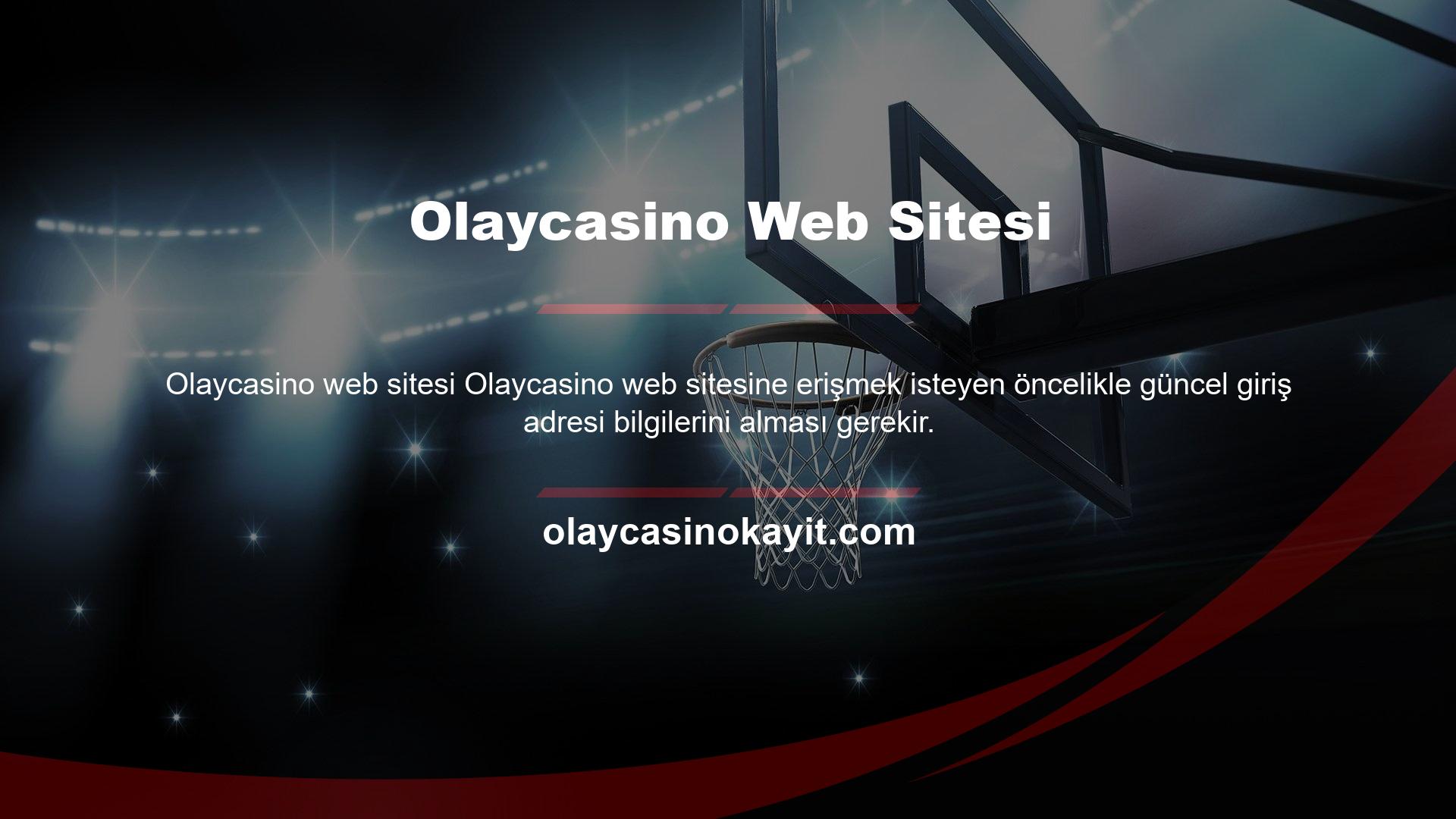 Olaycasino Web Sitesi