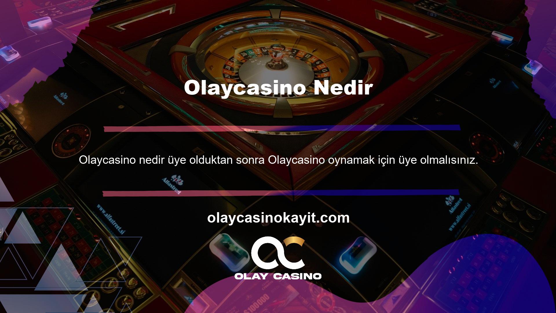 Katıldıktan sonra kullanıcılar, Olaycasino nasıl oynanacağı hakkında daha fazla bilgi edinmek için siteyi ziyaret edebilir